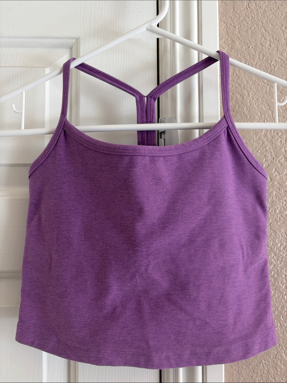 Beyond Yoga Purple Strappy-Back Camisole